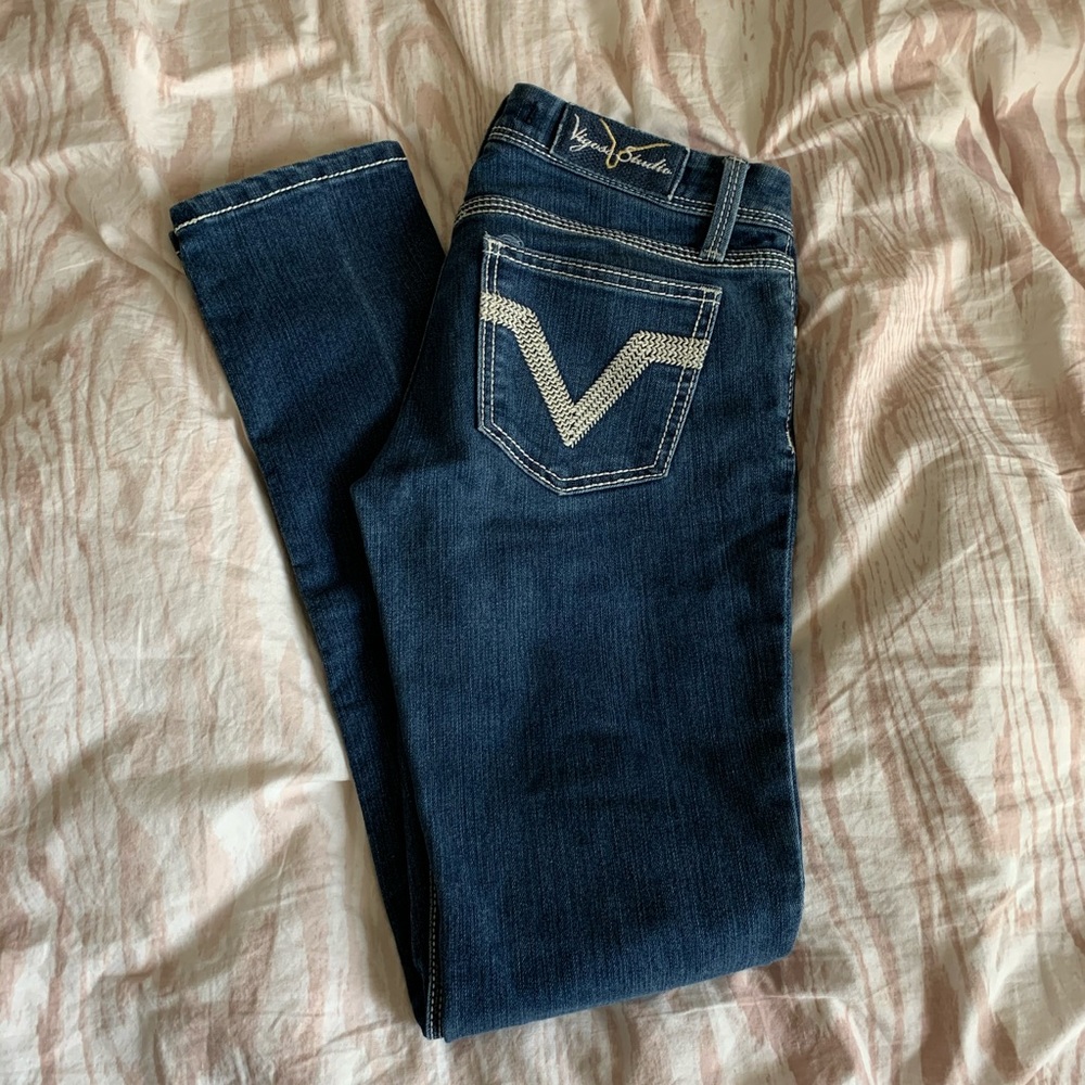 Vigoss Low-Rise Skinny Jeans